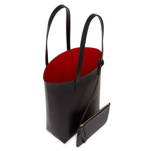 Load image into Gallery viewer, Black Everyday Tote - Black Flamma
