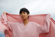 Load image into Gallery viewer, Cashmere Winter Scarf - Blush

