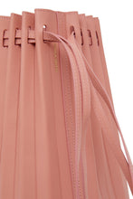 Load image into Gallery viewer, Lamb Pleated Bucket Bag - Blush
