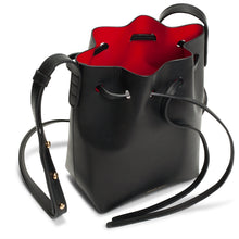 Load image into Gallery viewer, Mini Mini Bucket Bag - Black/Flamma
