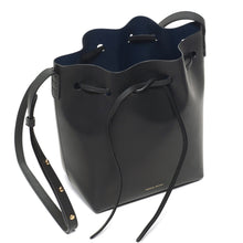 Load image into Gallery viewer, Mini Bucket Bag - Black/Blu
