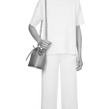 Load image into Gallery viewer, Mini Mini Bucket Bag - Black/Blu
