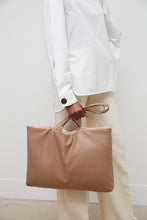 Load image into Gallery viewer, Reversible Pillow Tote Bag - Biscotto/Puff
