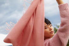 Load image into Gallery viewer, Cashmere Winter Scarf - Blush
