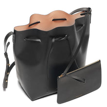 Load image into Gallery viewer, Bucket Bag - Black/Ballerina
