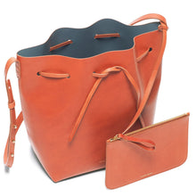 Load image into Gallery viewer, Bucket Bag - Brandy/Avion
