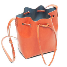 Load image into Gallery viewer, Mini Bucket Bag - Brandy/Avion
